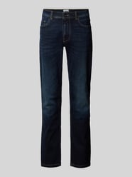 Regular fit jeans met labeldetails van camel active - 40