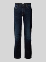 Regular Fit Jeans mit Label-Details von camel active Blau - 31