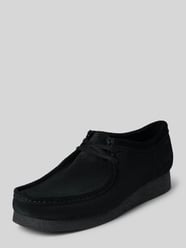 Schnürschuhe mit Gummisohle Modell 'Wallabee Evo' von Clarks - 39