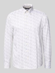 Koszula casualowa o kroju regular fit z kołnierzykiem typu button down od bugatti - 24