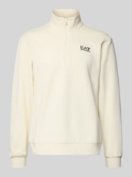 Sweatshirt mit Stehkragen und Reißverschluss von EA7 Emporio Armani - 23