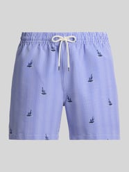 Spodenki kąpielowe o kroju regular fit z haftami od Polo Ralph Lauren Underwear - 28