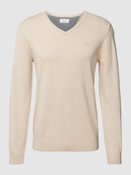 Gebreide pullover met V-hals van s.Oliver RED LABEL - 48