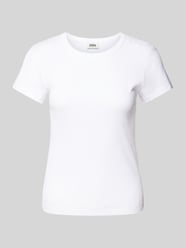 Slim Fit T-Shirt mit Rundhalsausschnitt Modell 'KOALE' von Drykorn Weiß - 15