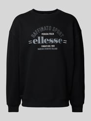 Sweatshirt mit Label-Print Modell 'SADALI' von Ellesse Schwarz - 48