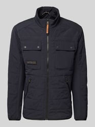 Jacke mit Stehkragen und Reißverschlusstaschen von camel active - 6