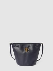 Bucket bag met labeldetail, model 'ANDIE' van Lauren Ralph Lauren Blauw / turquoise - 40