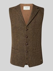 Weste mit Brustleistentasche Modell 'Warner' von Carl Gross - 2