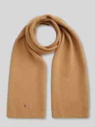 Schal aus Baumwoll-Mix mit Woll-Anteil von Tommy Hilfiger Beige - 9
