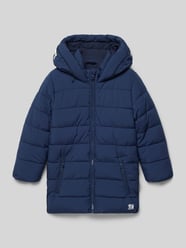 Gewatteerd regular fit jack met capuchon van s.Oliver RED LABEL - 18