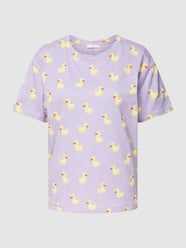 Pyjama-Oberteil mit Allover-Motiv-Print von Jake*s Casual - 28