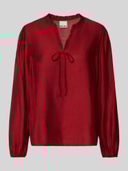 Regular fit blouse met ruches, model 'KARLANI' van ICHI - 34