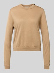 Sweter z dzianiny z Wełny z Listwa guzikowa od ba&sh - 2
