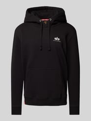 Hoodie mit Label-Print von Alpha Industries Schwarz - 19