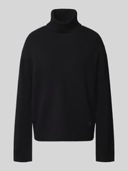Relaxed Fit Rollkragenpullover aus reiner Wolle von Liu Jo White - 28