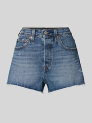 Korte regular fit jeans in 5-pocketmodel, model '501' van Levi's® - 42