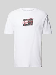 T-Shirt mit Label-Print von Tommy Jeans Weiß - 35
