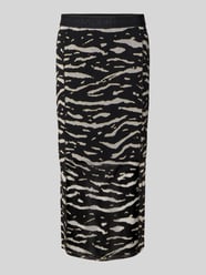 Midirok met Loopsplit en elastisch Band van Marc Cain - 36