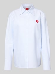 Oversized Hemdbluse aus reiner Baumwolle Modell 'ERSELIA' von HUGO - 17