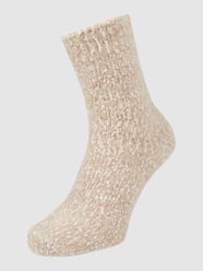 Socken in Melange-Optik   von camano Beige - 45