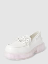 Penny-Loafer mit Zier-Applikation von ARMANI EXCHANGE Weiß - 39