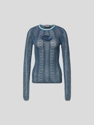 Longsleeve mit Label-Detail von Diesel Grau - 4