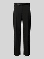 Regular fit stoffen broek met viscose van Christian Berg Men - 5