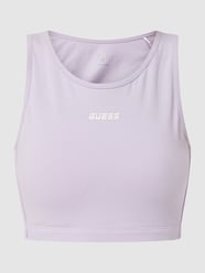 Crop Top aus Baumwollmischung von Guess Activewear - 18