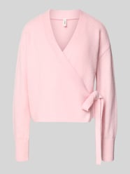 Regular Fit Cardigan mit Woll-Anteil Modell 'KIRA' von ONLY Pink - 38