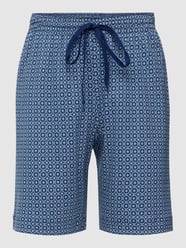 Pyjamabroek van katoen, model 'VESANTO' van Mey Blauw - 26