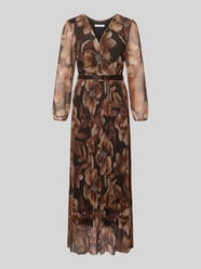 Maxikleid mit Gürtel Modell 'La44uriaa' von ZABAIONE - 31