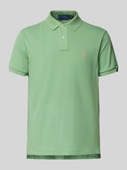 Koszulka polo o kroju slim fit z czystej bawełny od Polo Ralph Lauren - 40