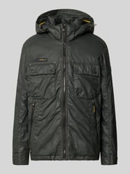 Regular Fit Funktionsjacke aus Baumwoll-Mix Modell 'Between Hood Co' von camel active - 12