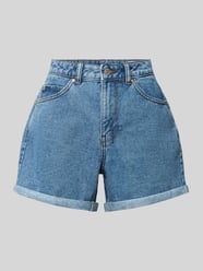 loose fit korte jeans van katoenmix model 'ZURI' van VERO MODA - 31