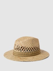 Strohhut mit Lochmuster von Müller Headwear Beige - 9