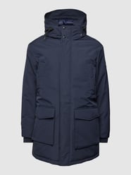 Parka mit Pattentaschen von Replay Blau - 28