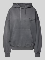 Hoodie mit Kapuze Modell 'RUBI' von TheJoggConcept Grau - 27