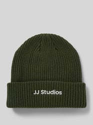 Beanie met labeldetail, model 'SOHO' van JACK & JONES - 4