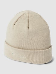 Beanie mit Label-Stitching von CHAMPION Beige - 25