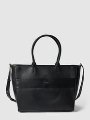 Shopper mit Label-Detail Modell 'DAILY DRESSED' von CK Calvin Klein Schwarz - 10