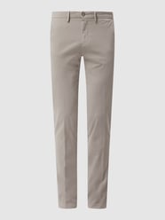 Slim Fit Chino mit Stretch-Anteil Modell 'Jorck' von Baldessarini Beige - 23