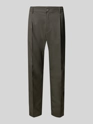 Pantalon met bandplooien van CRUNA - 36