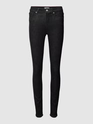 Skinny fit jeans in 5-pocketmodel van Tommy Hilfiger Zwart - 26