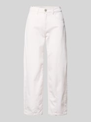 barrel fit jeans met steekzakken model 'Lissie bold' van OPUS - 31