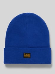 Beanie met labelpatch, model 'Effo' van G-Star Raw - 29