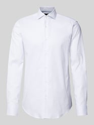 Regular Fit Business-Hemd mit Haifischkragen Modell 'Joe' von BOSS Weiß - 44