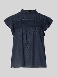 Bluzka bez rękawów o kroju regular fit z czystej bawełny model 'KATTI' od ONLY - 7