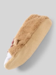 Kuschelsocken mit Zier-Applikationen Modell 'Reindeer' von CAPELLI NEW YORK Beige - 4