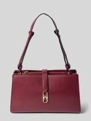 Schoudertas van kunstleer van Tommy Hilfiger Bordeaux - 4