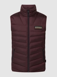 Regular Fit Steppweste mit Stehkragen Modell 'Aerons' von Napapijri Bordeaux - 20